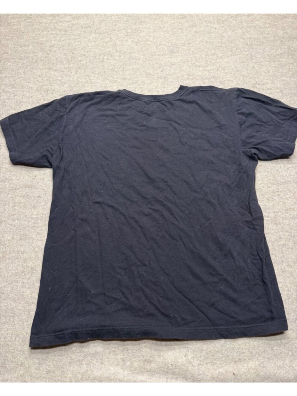 Adidas Black Three Stripe Logo Crewneck Short Sleeve Men's T-shirt XL - Picture 5 of 5